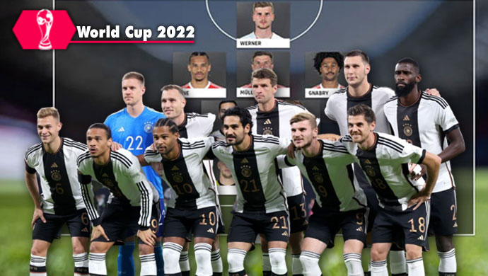 Cách sắp xếp đội tuyển Đức trong kỳ World Cup